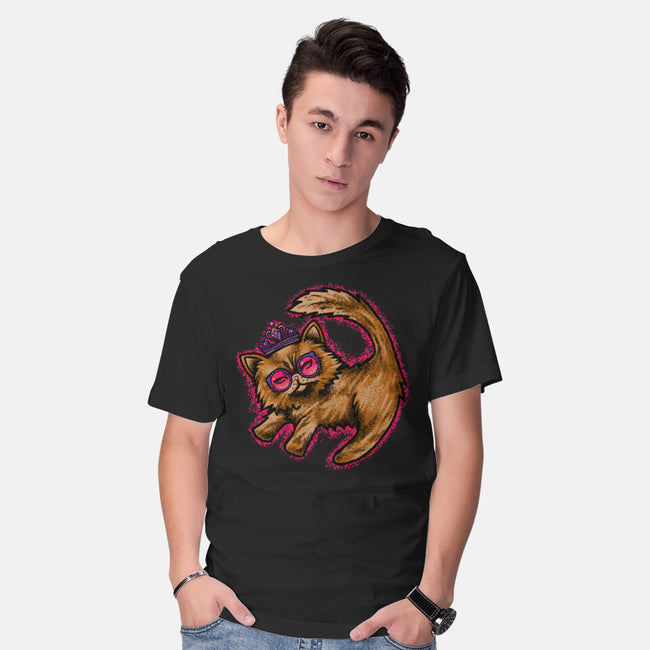Princess Donut mural-Mens-Basic-Tee-joerawks