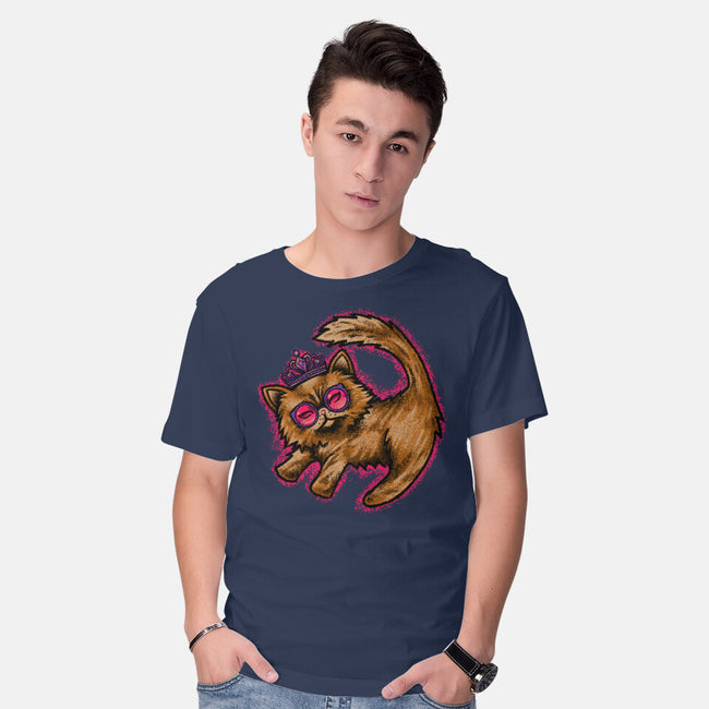Princess Donut mural-Mens-Basic-Tee-joerawks