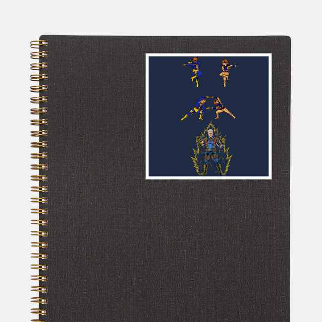 The Mutan Fusion Dance-None-Glossy-Sticker-joerawks