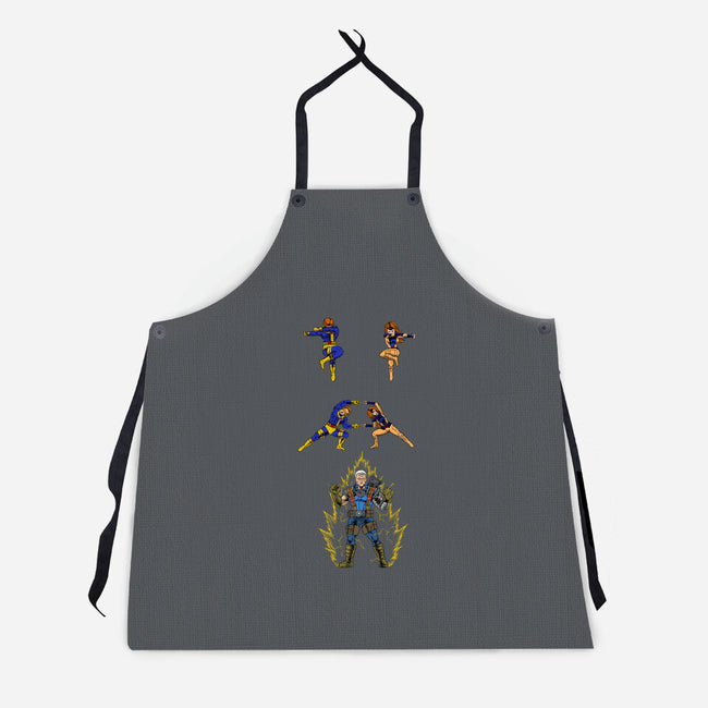 The Mutan Fusion Dance-Unisex-Kitchen-Apron-joerawks