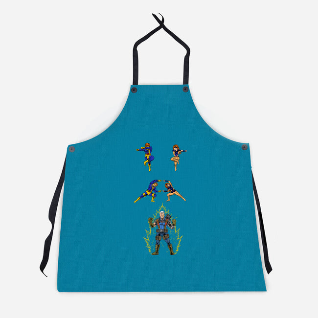 The Mutan Fusion Dance-Unisex-Kitchen-Apron-joerawks