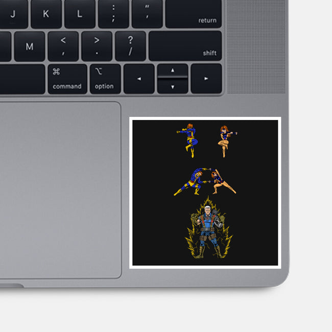 The Mutan Fusion Dance-None-Glossy-Sticker-joerawks