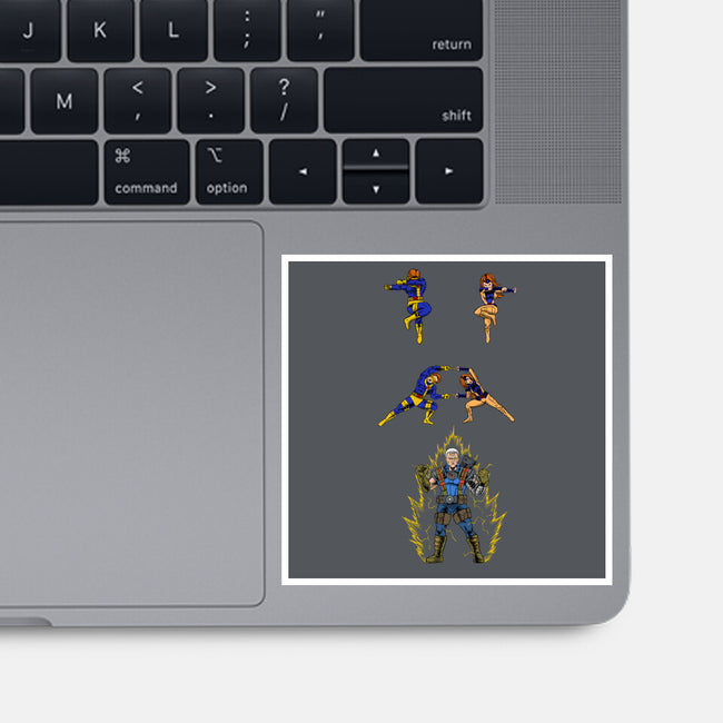 The Mutan Fusion Dance-None-Glossy-Sticker-joerawks