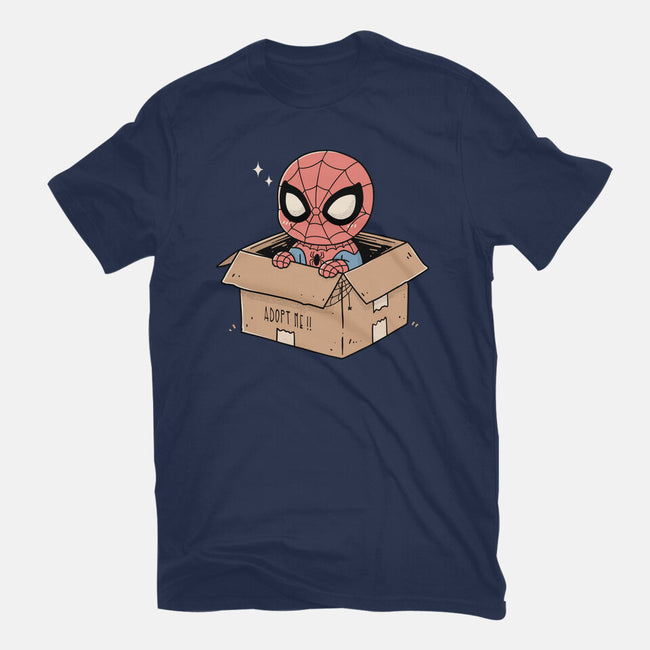 Adopt A Spider-Unisex-Basic-Tee-GODZILLARGE
