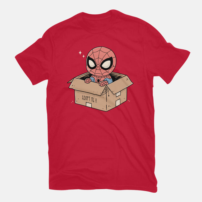 Adopt A Spider-Mens-Heavyweight-Tee-GODZILLARGE