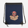 Adopt A Spider-None-Drawstring-Bag-GODZILLARGE
