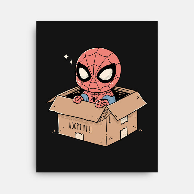 Adopt A Spider-None-Stretched-Canvas-GODZILLARGE