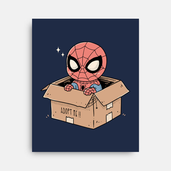 Adopt A Spider-None-Stretched-Canvas-GODZILLARGE
