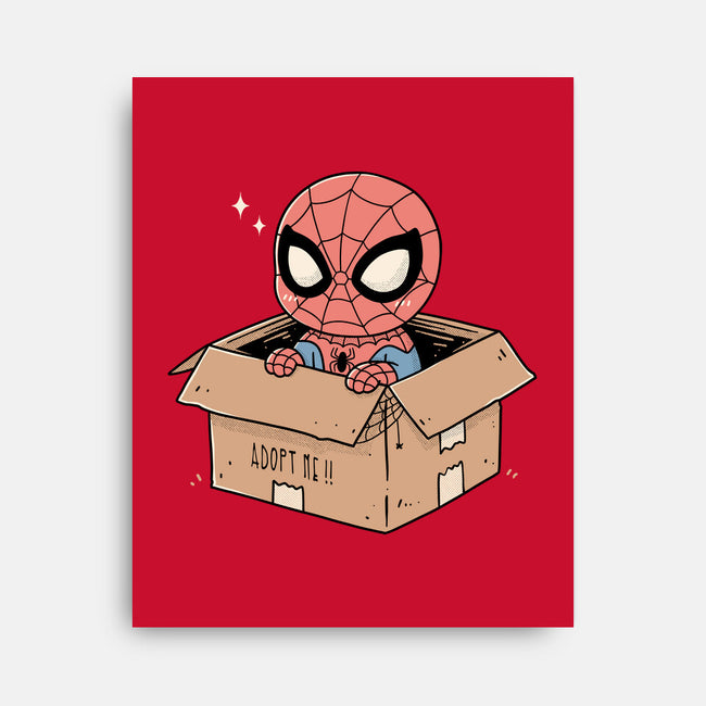 Adopt A Spider-None-Stretched-Canvas-GODZILLARGE