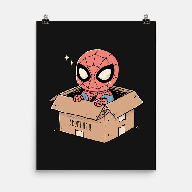 Adopt A Spider-None-Matte-Poster-GODZILLARGE