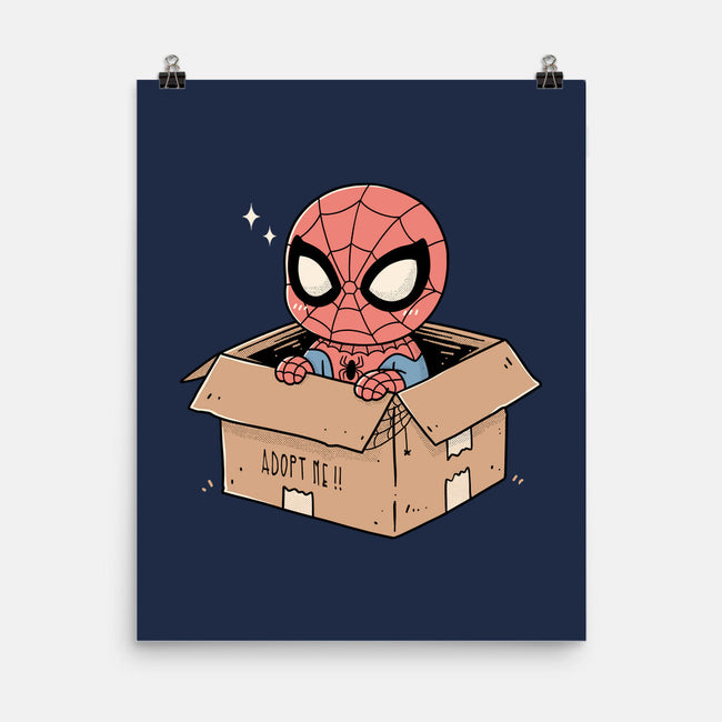 Adopt A Spider-None-Matte-Poster-GODZILLARGE