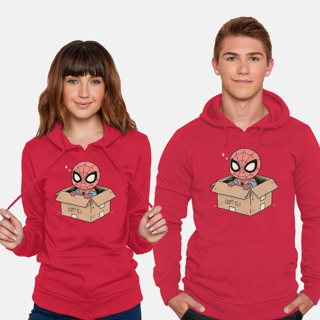 Adopt A Spider-Unisex-Pullover-Sweatshirt-GODZILLARGE