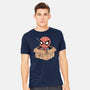 Adopt A Spider-Mens-Heavyweight-Tee-GODZILLARGE