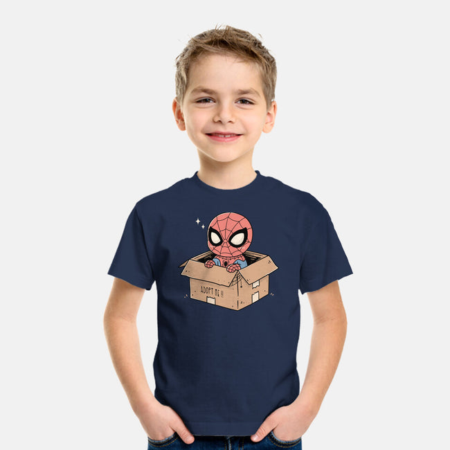 Adopt A Spider-Youth-Basic-Tee-GODZILLARGE