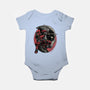 Mercenary In Red-Baby-Basic-Onesie-glitchygorilla