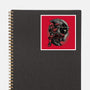 Mercenary In Red-None-Glossy-Sticker-glitchygorilla
