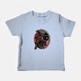 Mercenary In Red-Baby-Basic-Tee-glitchygorilla