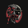 Mercenary In Red-Baby-Basic-Onesie-glitchygorilla
