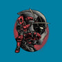 Mercenary In Red-None-Drawstring-Bag-glitchygorilla