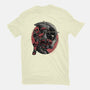Mercenary In Red-Mens-Premium-Tee-glitchygorilla