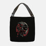 Mercenary In Red-None-Adjustable Tote-Bag-glitchygorilla