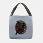 Mercenary In Red-None-Adjustable Tote-Bag-glitchygorilla