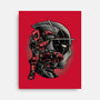 Mercenary In Red-None-Stretched-Canvas-glitchygorilla