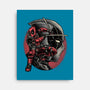 Mercenary In Red-None-Stretched-Canvas-glitchygorilla