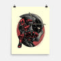 Mercenary In Red-None-Matte-Poster-glitchygorilla
