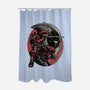 Mercenary In Red-None-Polyester-Shower Curtain-glitchygorilla