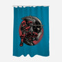 Mercenary In Red-None-Polyester-Shower Curtain-glitchygorilla