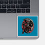 Mercenary In Red-None-Glossy-Sticker-glitchygorilla