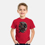Mercenary In Red-Youth-Basic-Tee-glitchygorilla