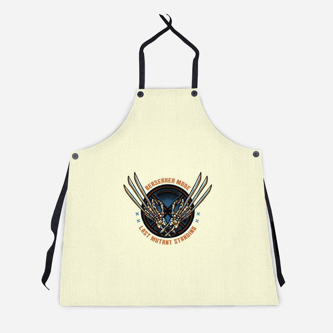 Last Mutant Standing-Unisex-Kitchen-Apron-glitchygorilla