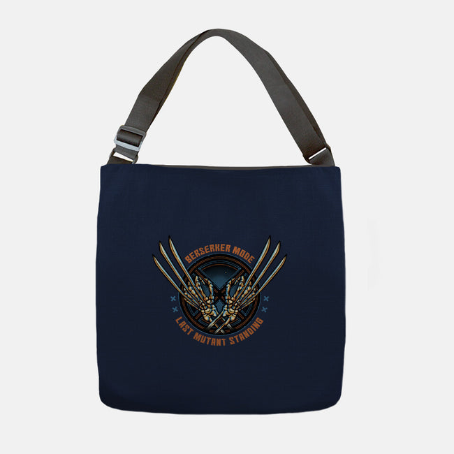Last Mutant Standing-None-Adjustable Tote-Bag-glitchygorilla