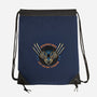 Last Mutant Standing-None-Drawstring-Bag-glitchygorilla