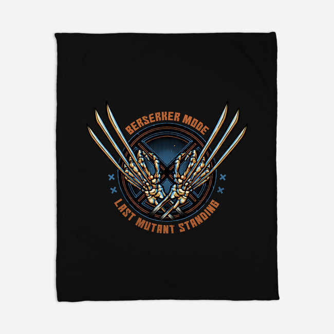 Last Mutant Standing-None-Fleece-Blanket-glitchygorilla