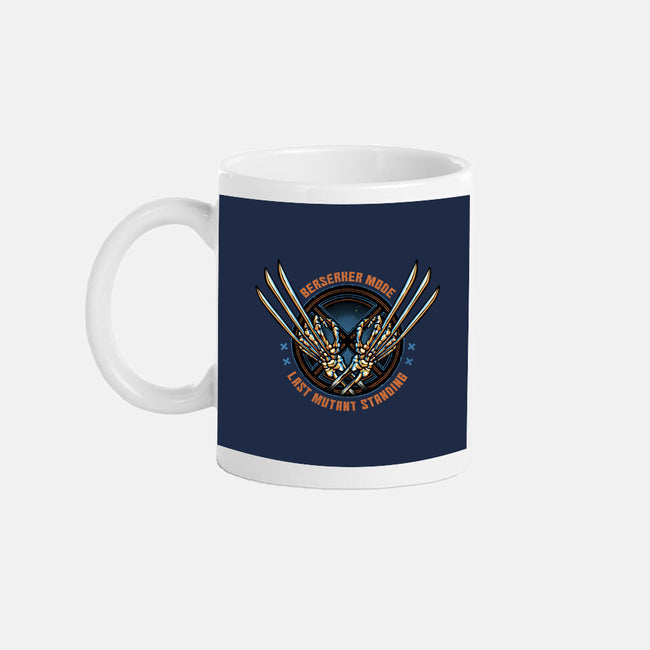 Last Mutant Standing-None-Mug-Drinkware-glitchygorilla