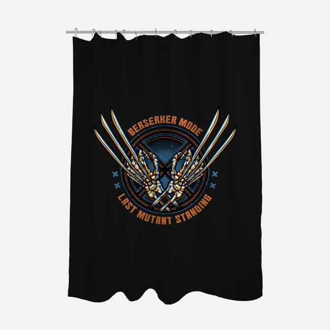 Last Mutant Standing-None-Polyester-Shower Curtain-glitchygorilla