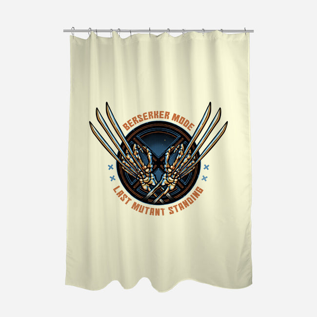 Last Mutant Standing-None-Polyester-Shower Curtain-glitchygorilla