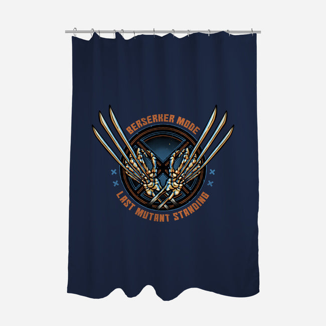 Last Mutant Standing-None-Polyester-Shower Curtain-glitchygorilla