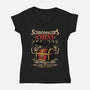 RPG Treasure Monster Chest-Womens-V-Neck-Tee-Studio Mootant
