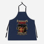 RPG Treasure Monster Chest-Unisex-Kitchen-Apron-Studio Mootant