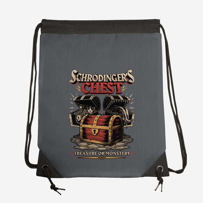 RPG Treasure Monster Chest-None-Drawstring-Bag-Studio Mootant