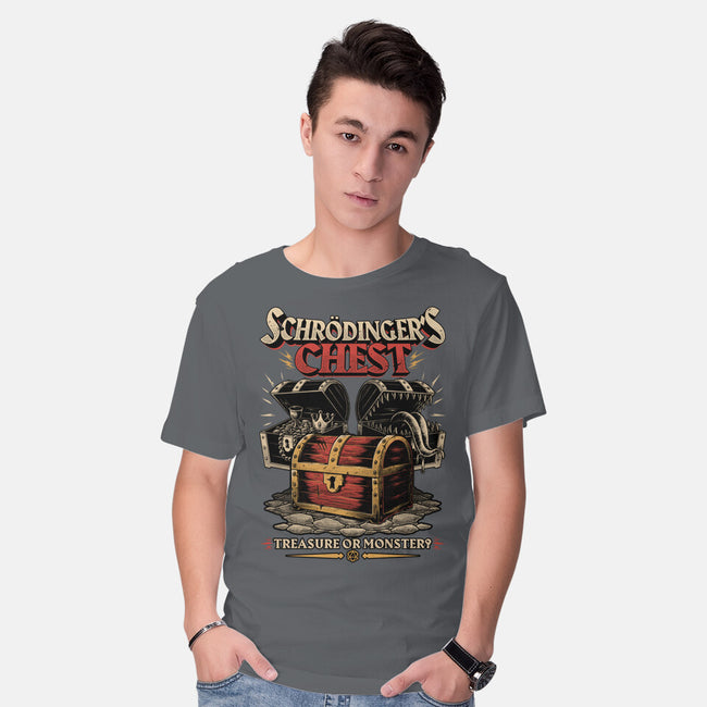 RPG Treasure Monster Chest-Mens-Basic-Tee-Studio Mootant