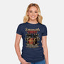 RPG Treasure Monster Chest-Womens-Fitted-Tee-Studio Mootant
