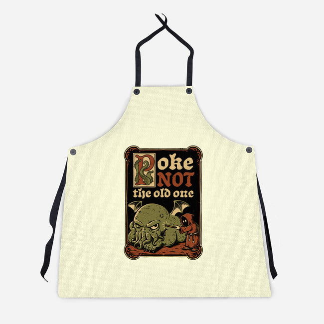 Medieval Poke Cthulhu-Unisex-Kitchen-Apron-Studio Mootant