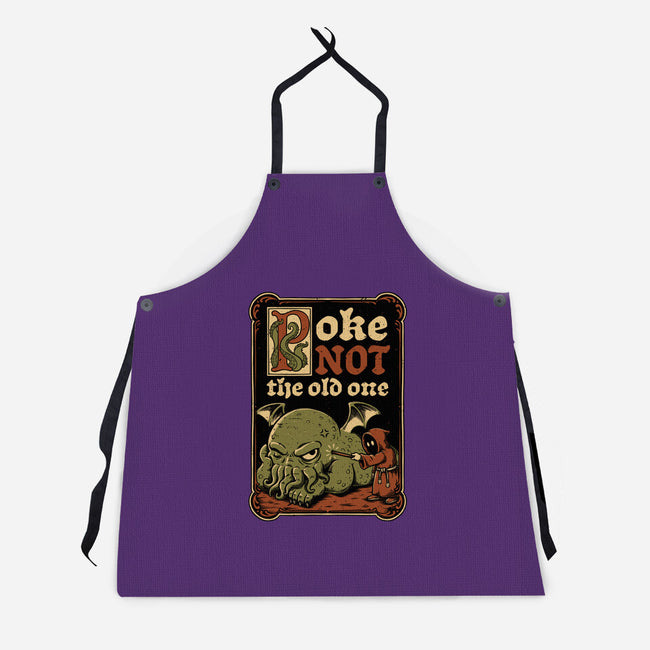 Medieval Poke Cthulhu-Unisex-Kitchen-Apron-Studio Mootant
