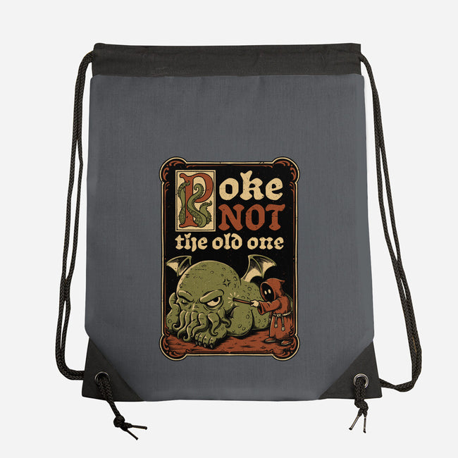 Medieval Poke Cthulhu-None-Drawstring-Bag-Studio Mootant