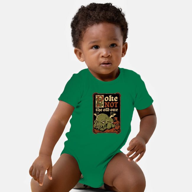 Medieval Poke Cthulhu-Baby-Basic-Onesie-Studio Mootant